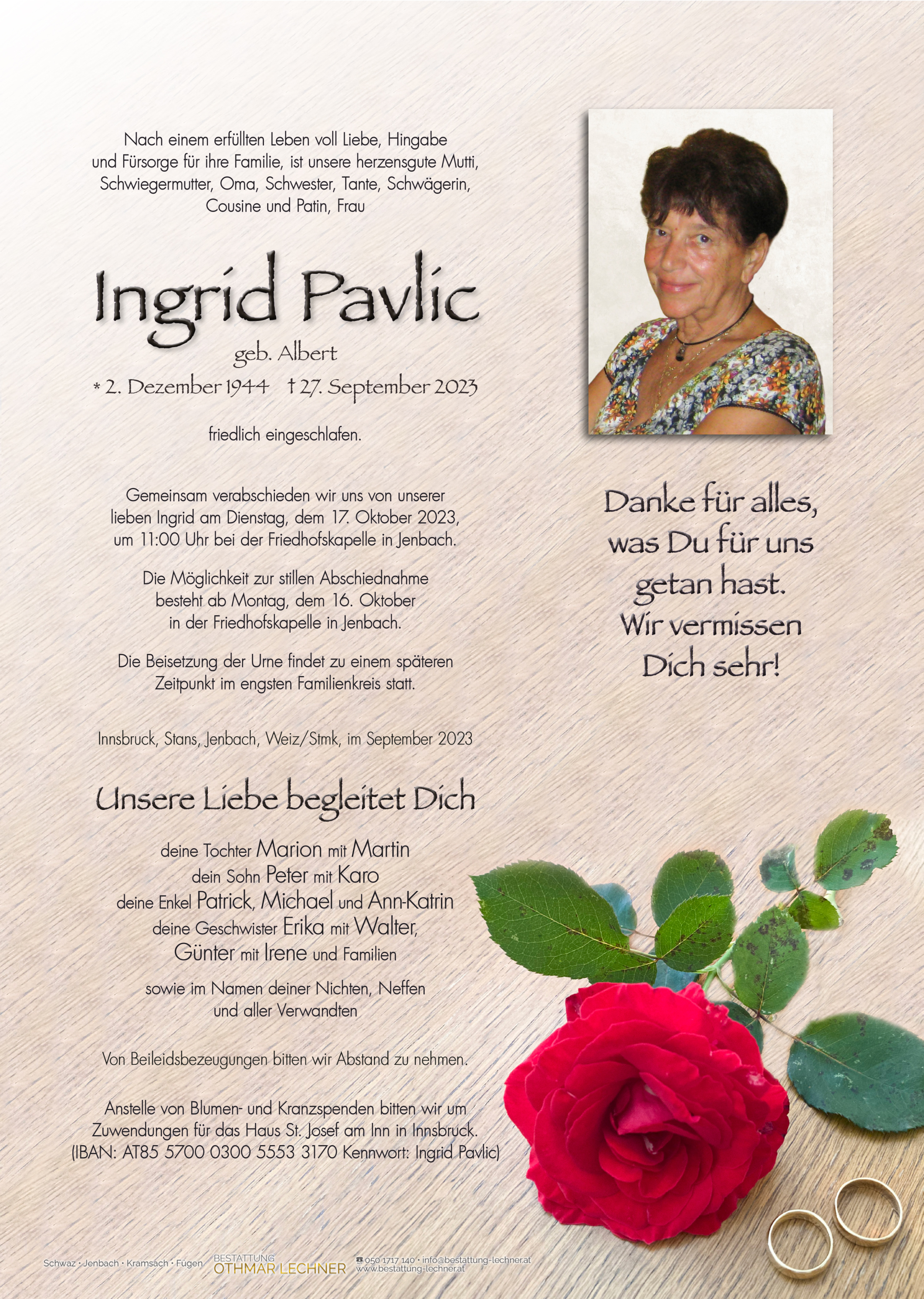 Ingrid  Pavlic